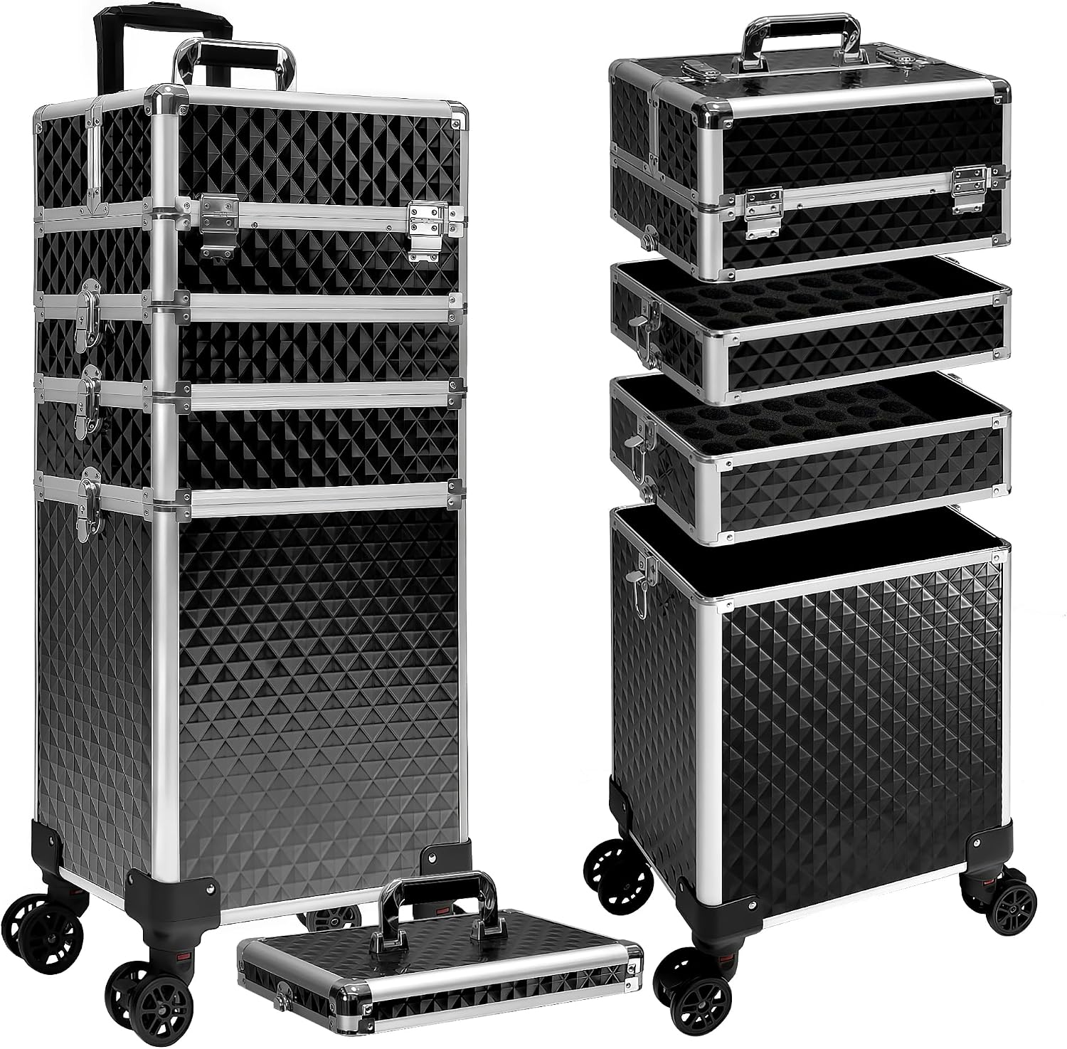 Beauty & Makeup Katia Di Paola Palermo - Valigia Trucco con Ruote, Trolley per