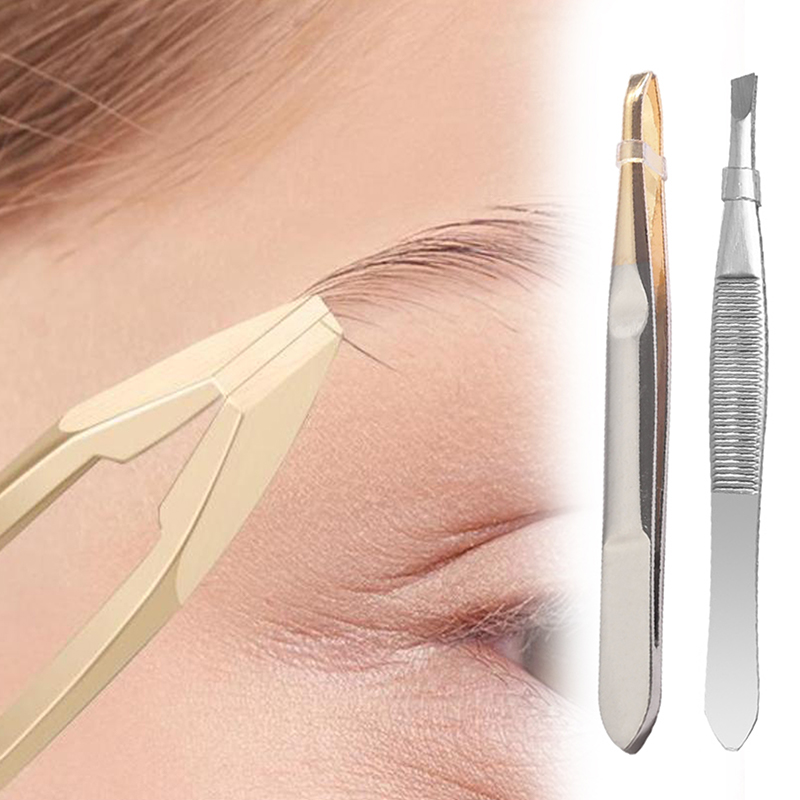 Beauty Hair Makeup - Pinzette per Sopracciglia in Acciaio Inossidabile,