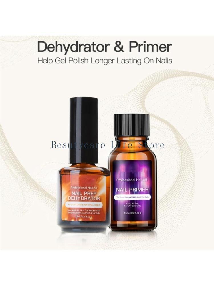 Nail Dehydrator Primer - 652C Primer per unghie senza acidi,