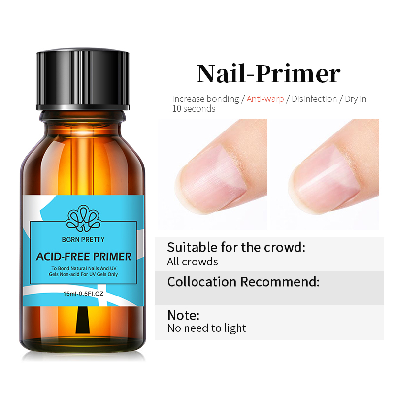 BORN PRETTY 15ml Primer per un - Nail Dehydrator Primer recensione e prezzo