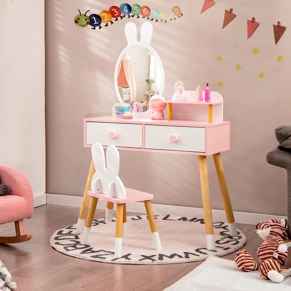 EY Kids Vanity, Set Tavolo e S - Beauty Makeup Vanity Set recensione e prezzo