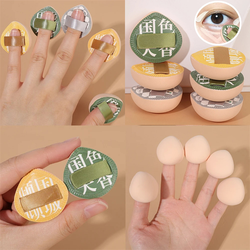 Finger Mini Puff Wet Dry Dual  - Beauty Makeup Tools Use recensione e prezzo
