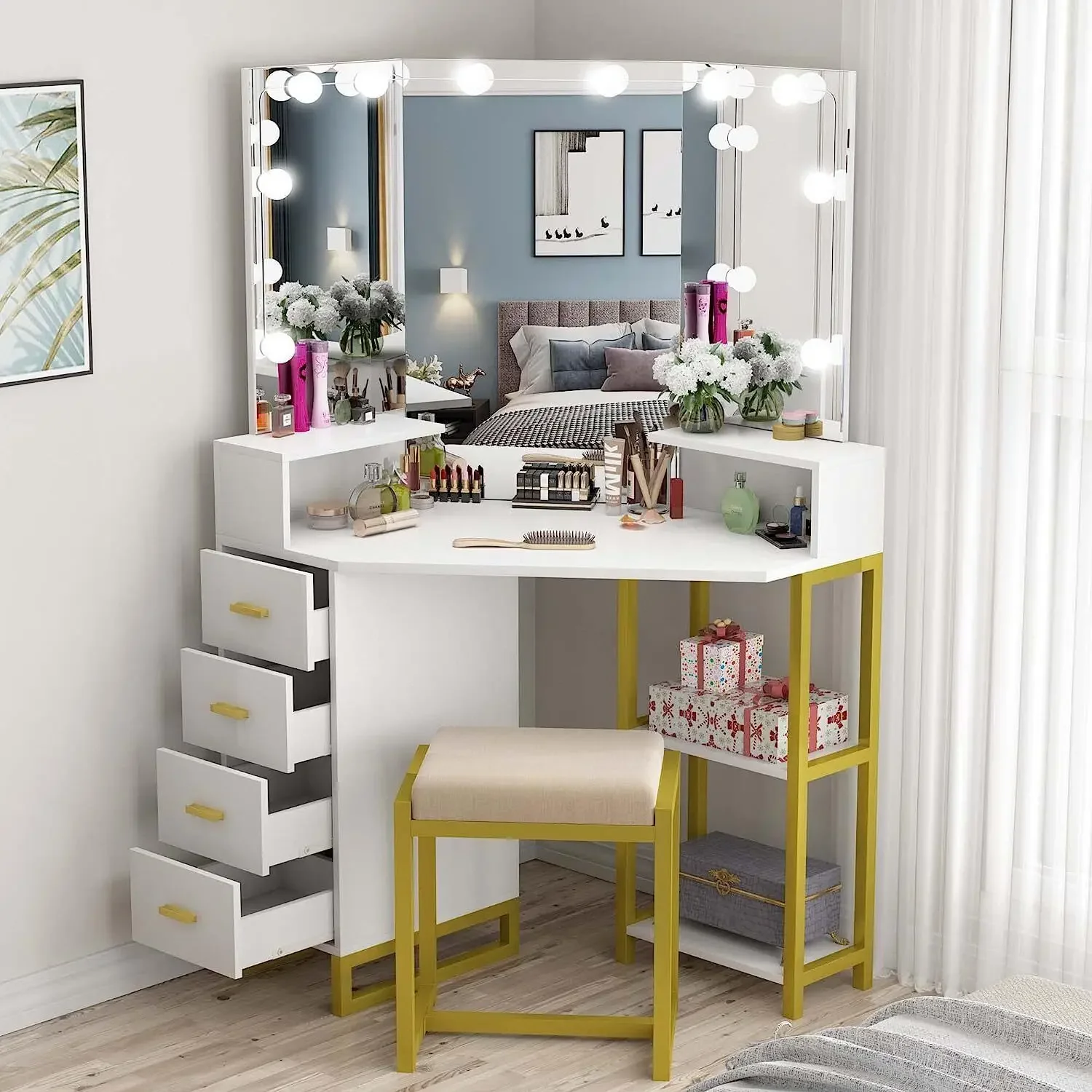 Set da toeletta di bellezza co - Beauty Makeup Vanity Set recensione e prezzo