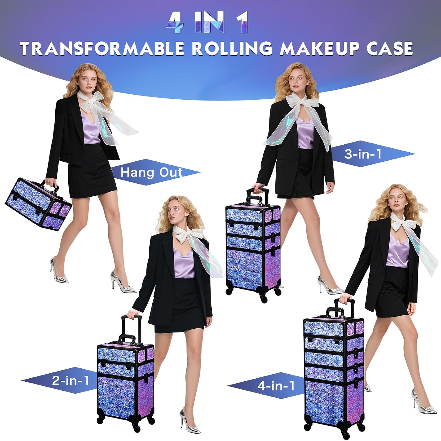 Valigia Trucco con Ruote, Gran - Beauty & Makeup Katia Di Paola Palermo recensione e prezzo