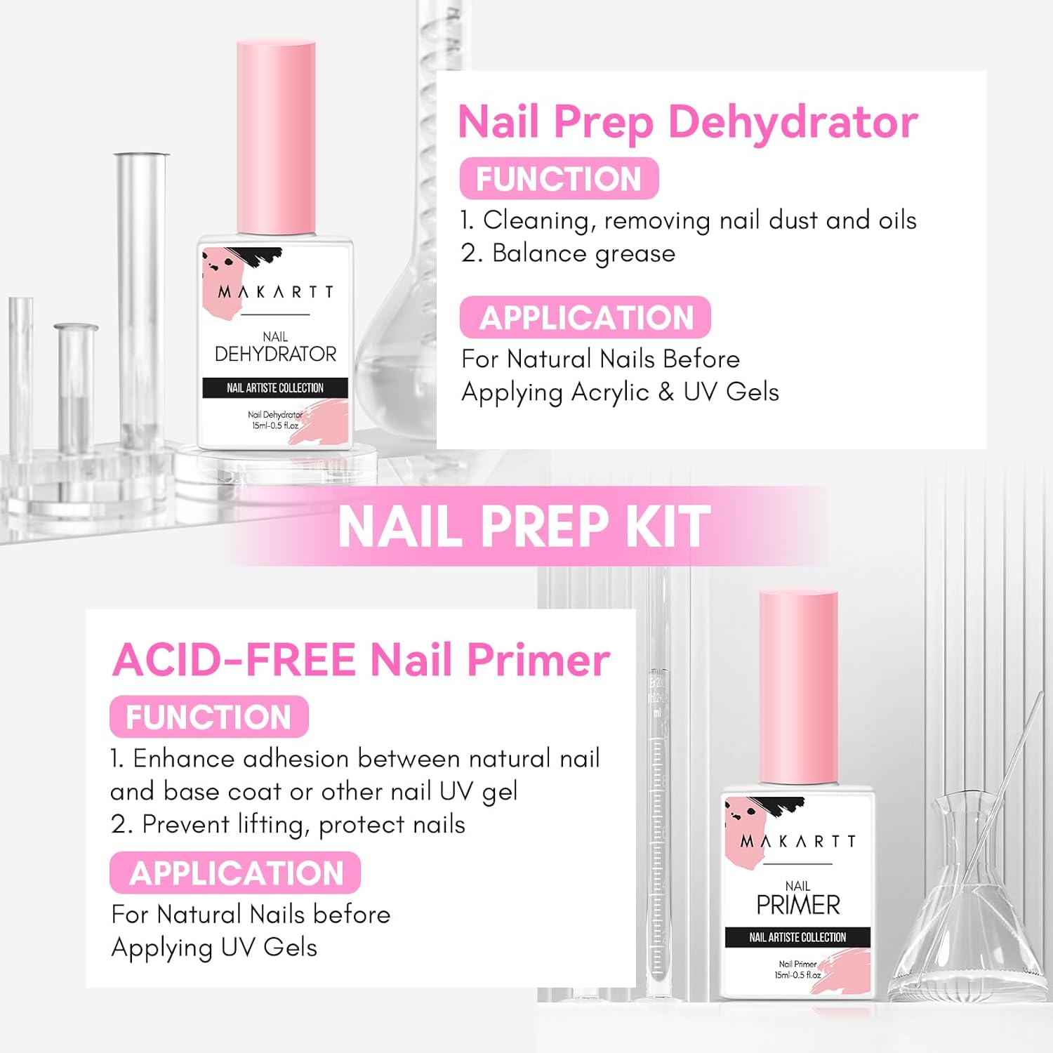 2 pezzi di prelievo naturale p - Nail Dehydrator Primer recensione e prezzo