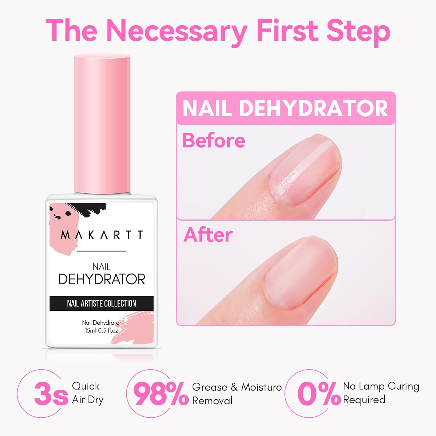 2 pezzi di prelievo naturale p - Nail Dehydrator Primer recensione e prezzo